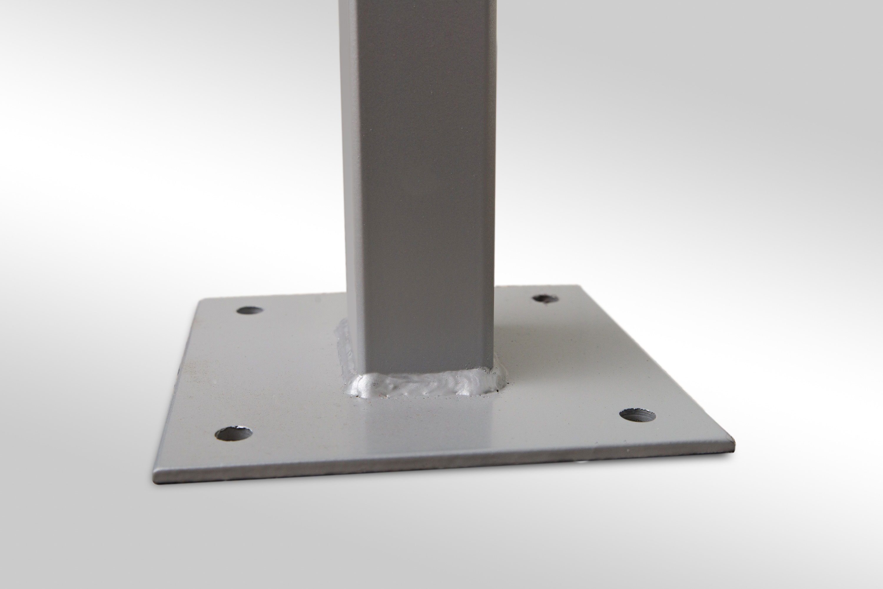 Pfosten für Polyrattan Sichtschutzwände Fuß