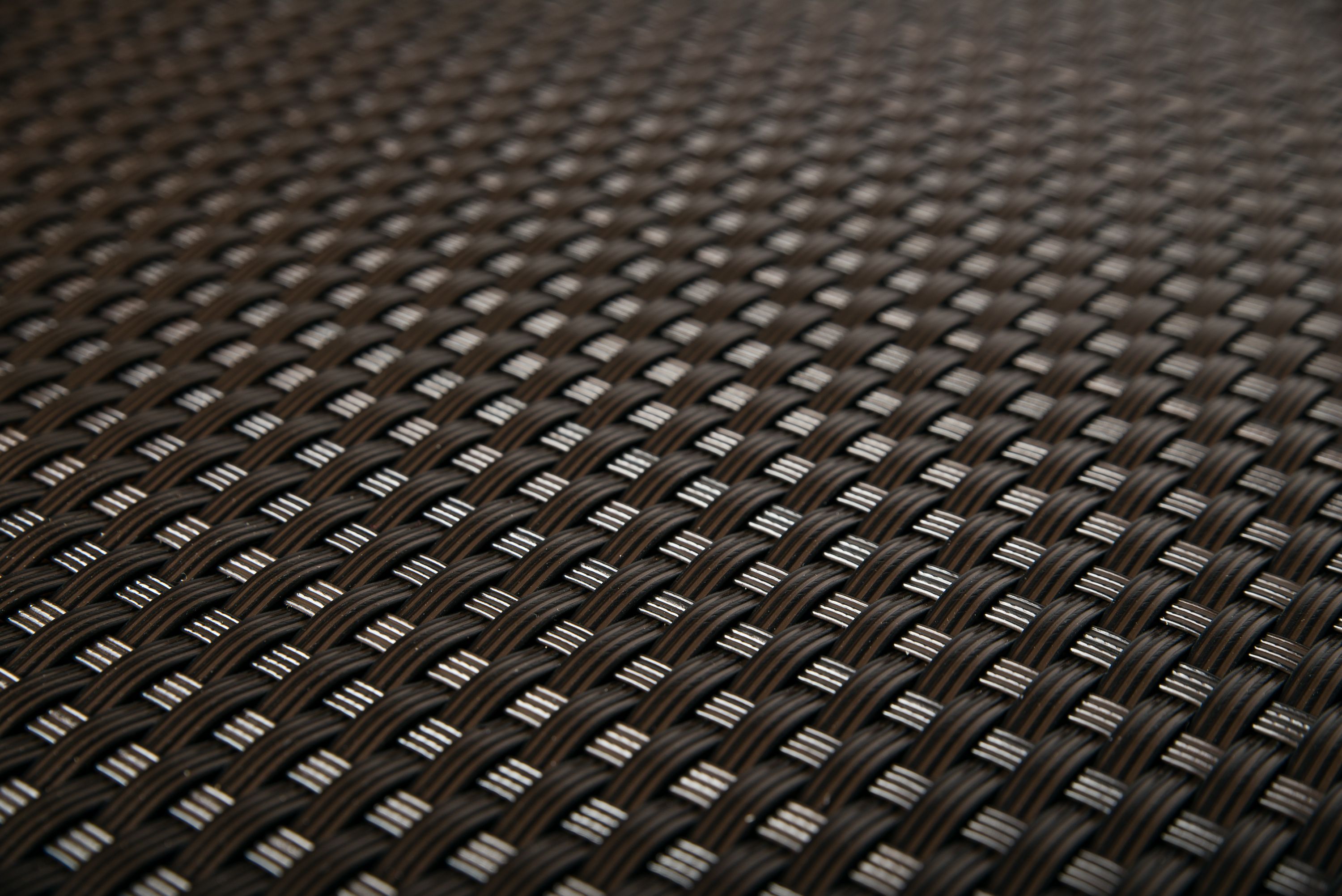 Polyrattan Dunkelbraun