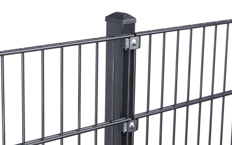 Zaunpfosten Typ VP - mit Edelstahl-Plättchen